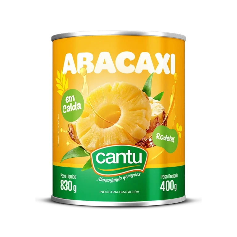 Abacaxi enlatado 830g