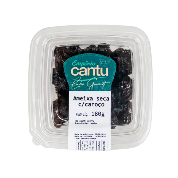 Ameixa seca com caroço 180g