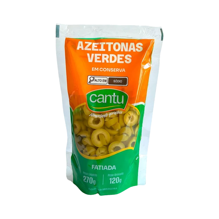 Azeitonas verdes fatiadas 270g