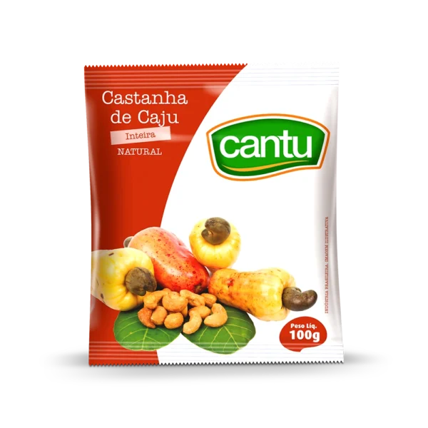 Castanha de caju inteira 100g