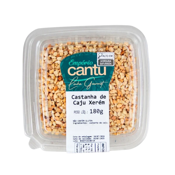 Castanha de caju xerem 180g