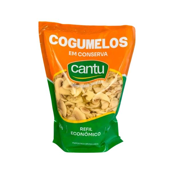 Cogumelos fatiados 1Kg