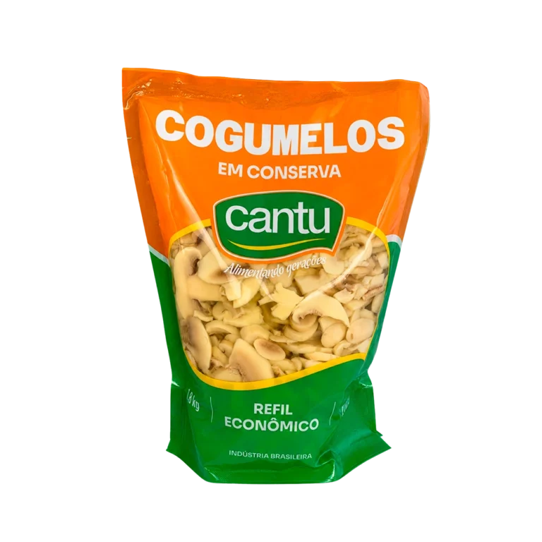 Cogumelos fatiados 1Kg