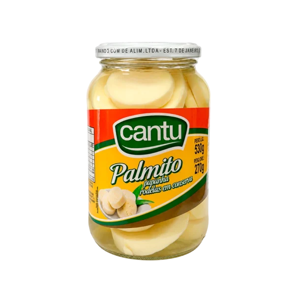 Palmito em rodelas 530g