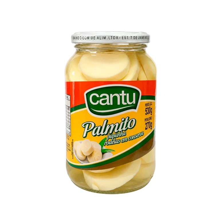Palmito em rodelas 530g