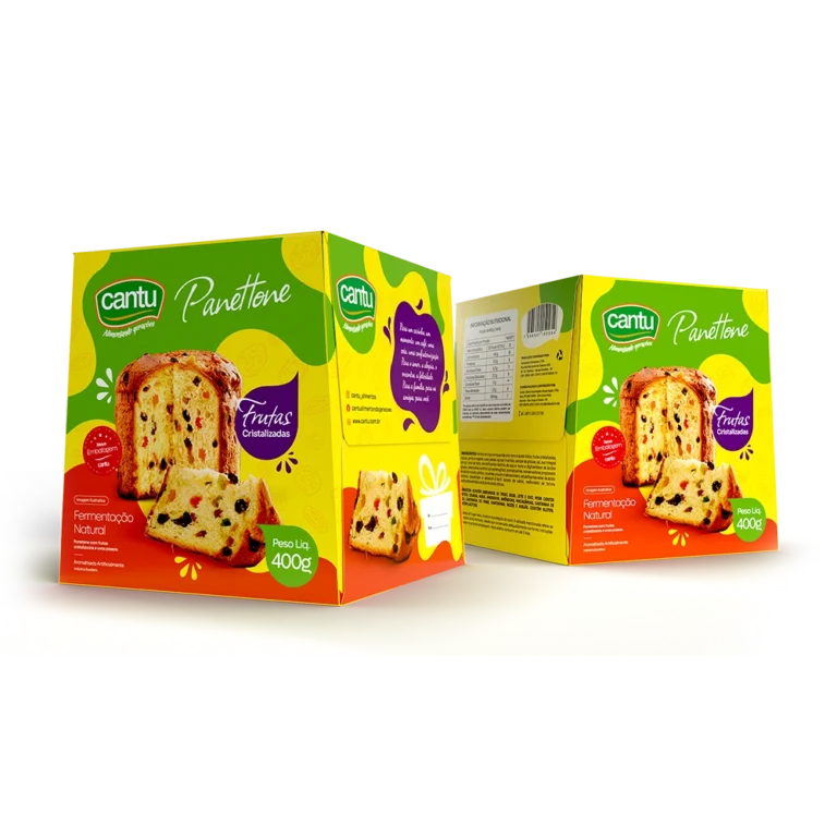 Panetone de frutas 400g