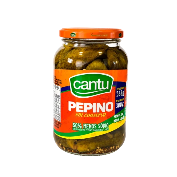 Pepino 50% menos sodio 560g