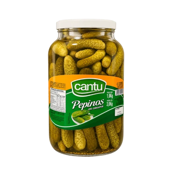 Pepinos em conserva 3Kg