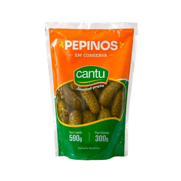 Pepinos em conserva 590g