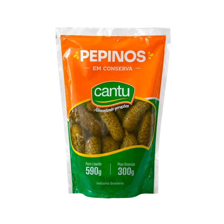 Pepinos em conserva 590g