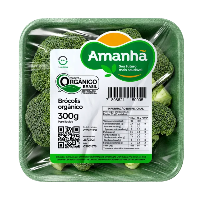 Brócolis orgânico 300g