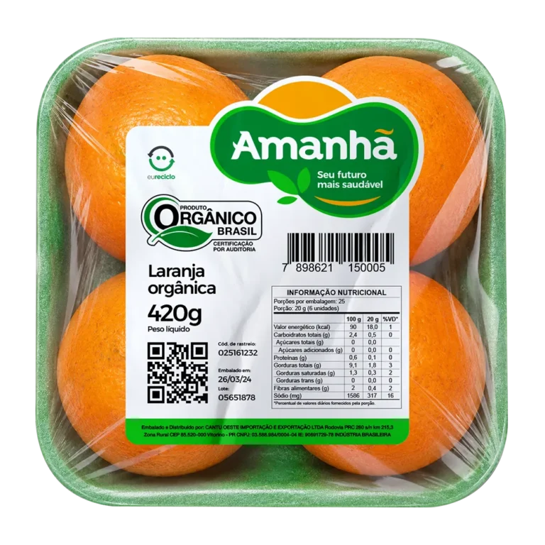 Laranja orgânico 420g
